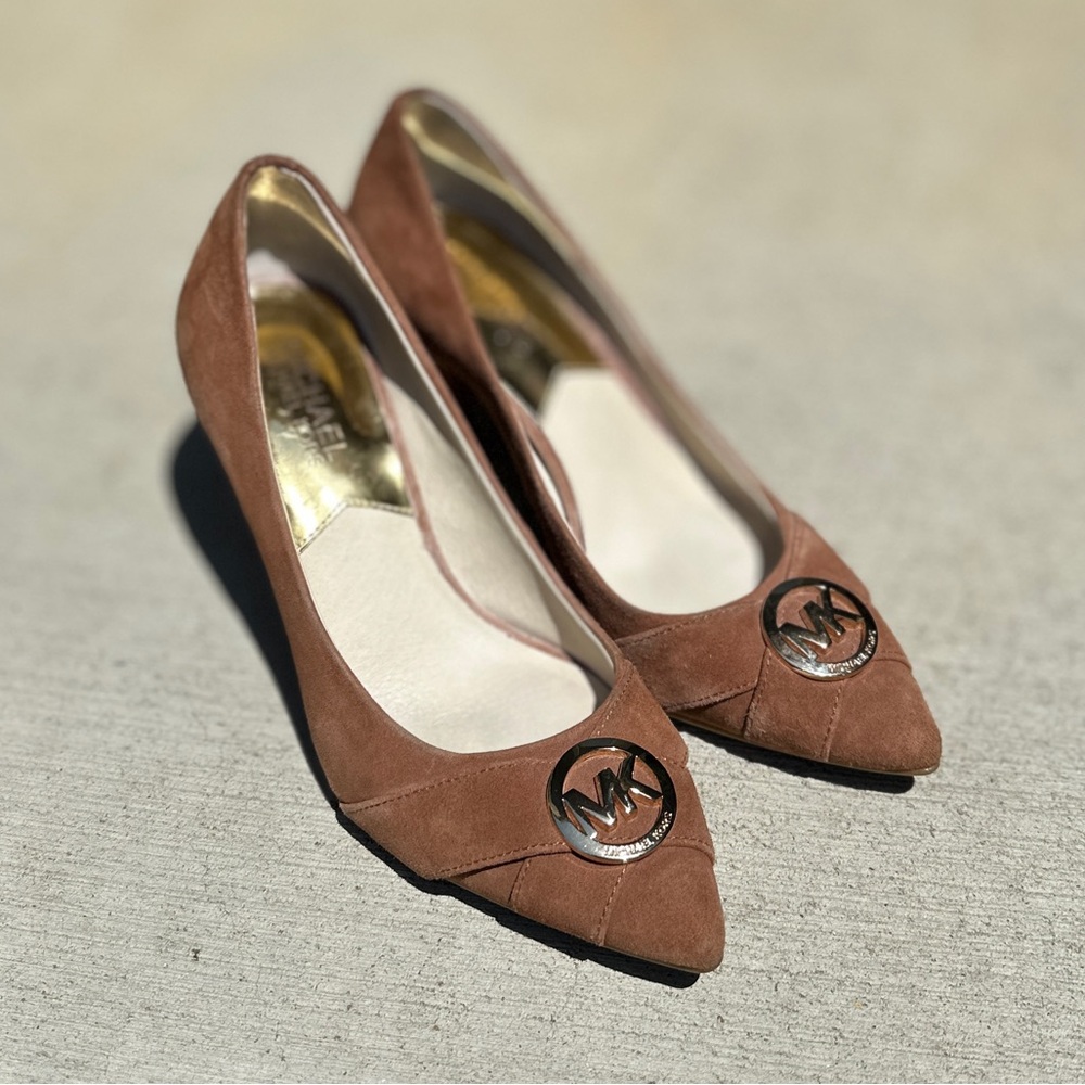 Gorgeous Suede Michael Kors Heels